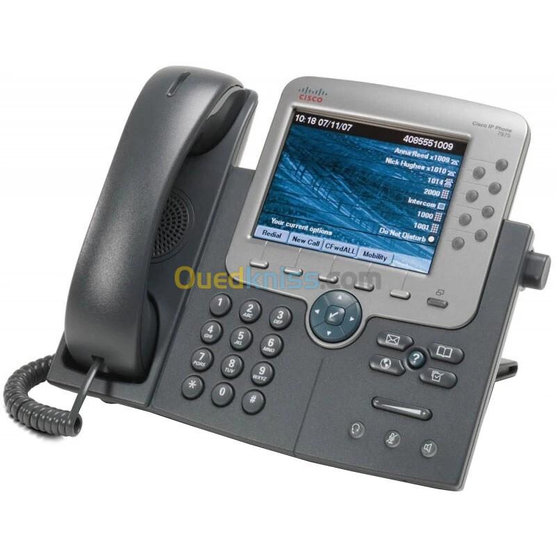 Cisco Ip Phone Ecran couleur Réf: CP-7975G