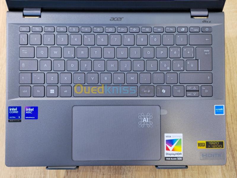 (VENDU) ACER SWIFT SF14 AI ULTRA 5 226V 16G 512GB SSD 14.5'' OLED 2.8K 4