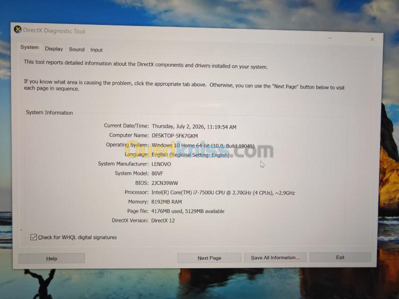 Lenovo IdeaPad 320 (Machine Type 80VF) 7