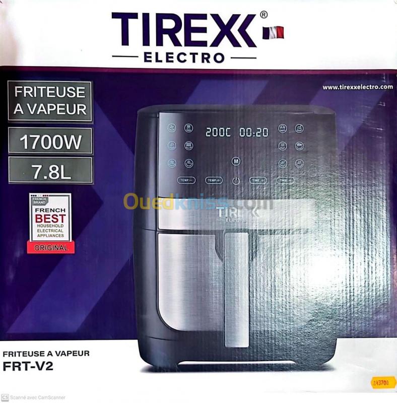 FRITEUSE A VAPEUR TIREX ELECTRO 1700W 7.8L FRT-V2