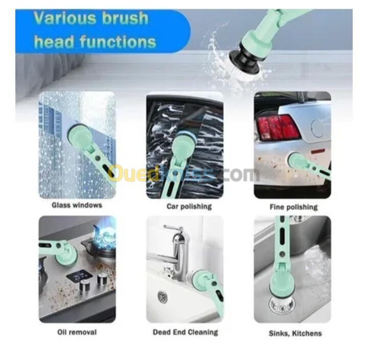 Brosse cuisine et SDB de nettoyage électrique sans fil 2