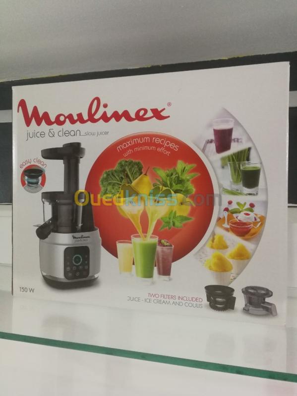  Extracteur de jus Moulinex juice and clean