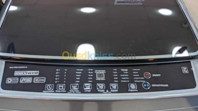PROMOTION MACHINE A LAVER MAXWELL 20 KG DD INVERTER MOTEUR LG 8