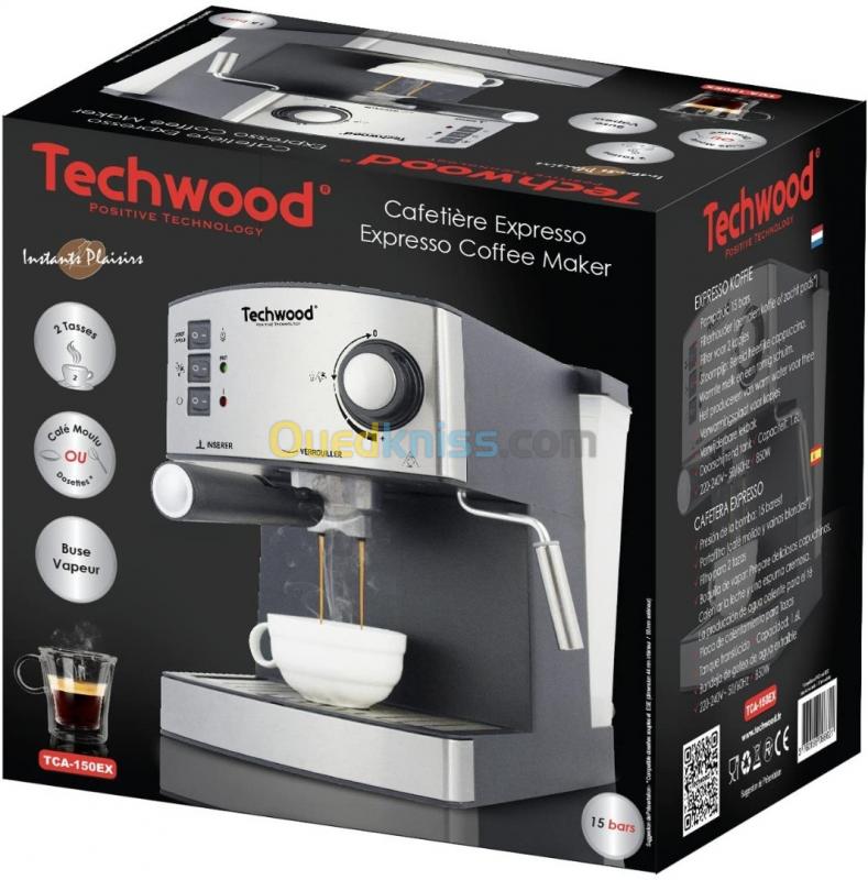  PROMOTION CAFETIERE TECHWOOD A BRAS 
