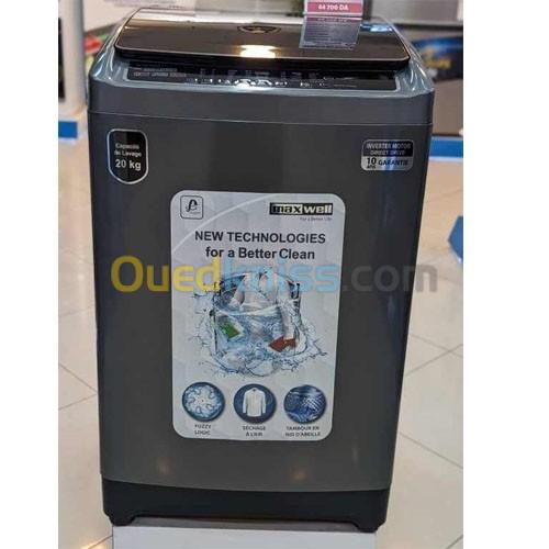 PROMOTION MACHINE A LAVER MAXWELL 20 KG DD INVERTER MOTEUR LG