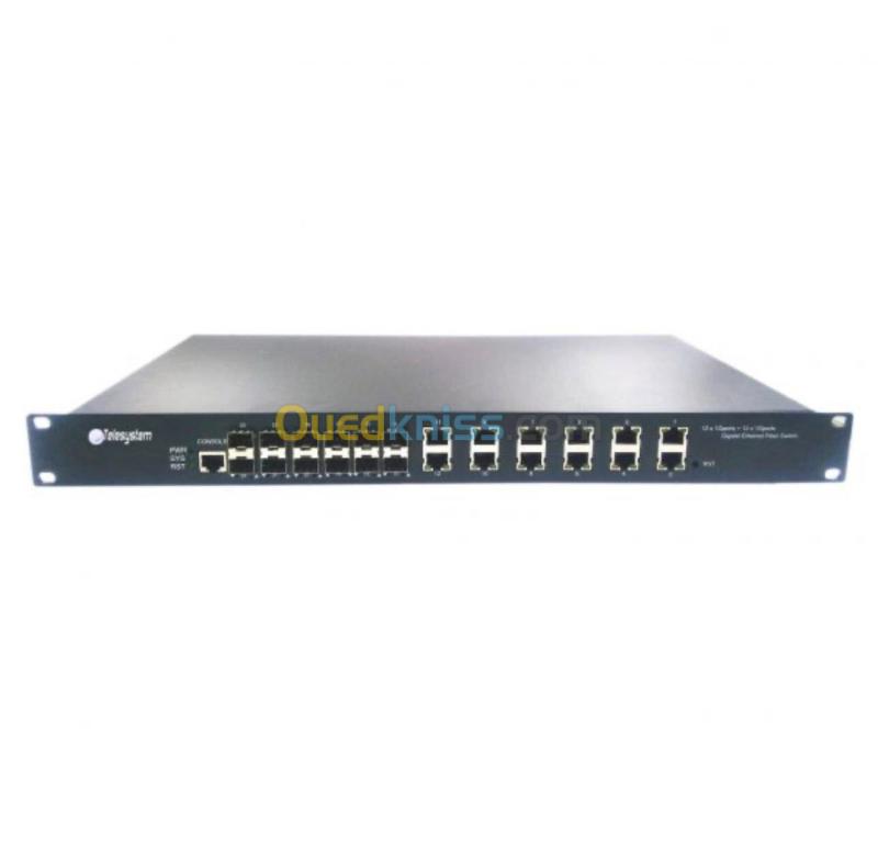 Switch Industrial PoE Managed 4