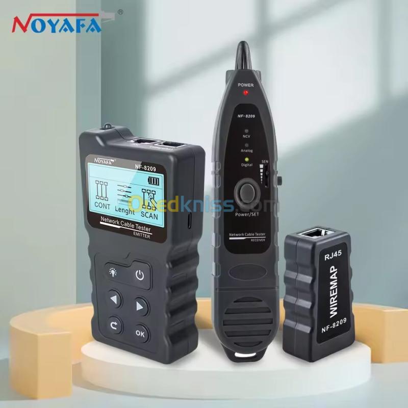 Testeur de cable reseau Professionnel NOYAFA NF 8209