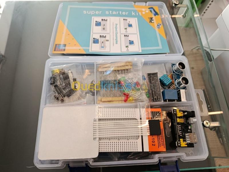 Elegoo Super Starter Kit حقيبة الإلكترونيات المتكاملة 171 قطعة للروبوتات والأردوينو 4
