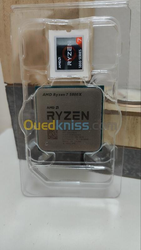  AMD Ryzen 7 5800X (3.8 GHz / 4.7 GHz) - Version Tray sans boîte 