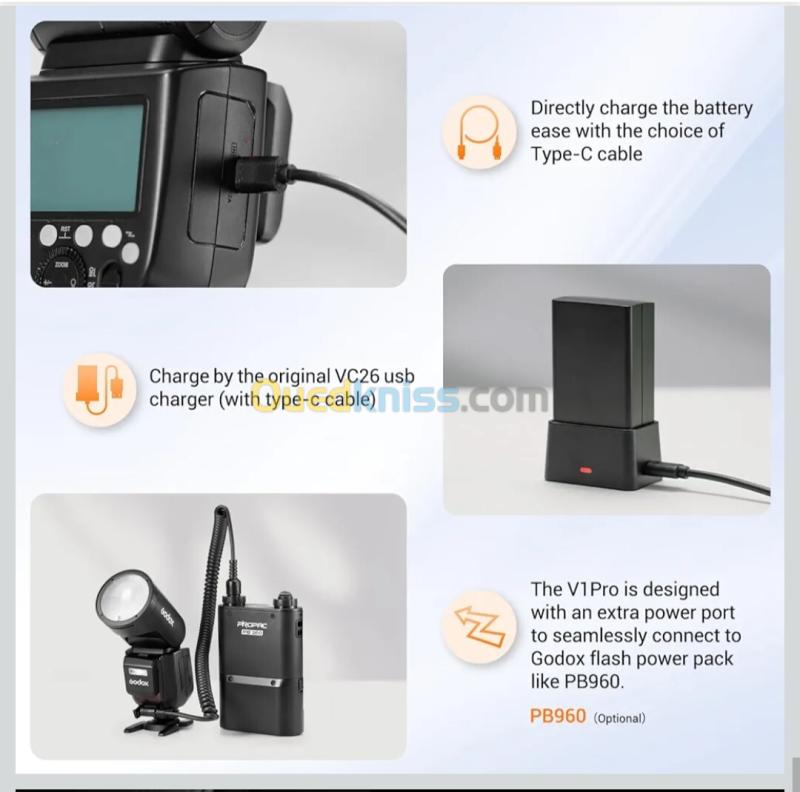 Flash Godox V1 Pro 8