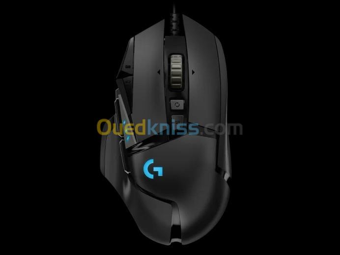 SOURIS LOGITECH G502 GAMING FILAIRE  HERO BLACK 2