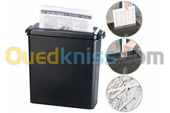 DESTRUCTEUR DE DOCUMENTS 11 LITRES FELLOWES P25S COUPE DROITE  3