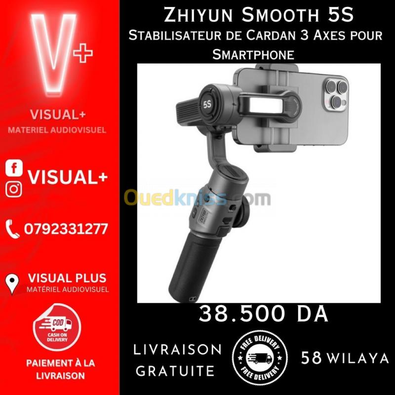  Stabilisateur Smartphone zhiyun smooth 5s