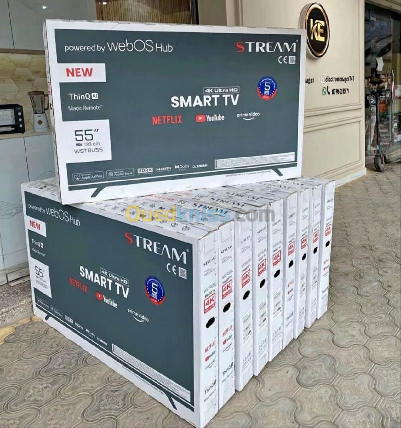 Promotion tv stream 32"/40"/43"/50"/55"/58"/65/70/75/85" simple/webOS/Google tv 4