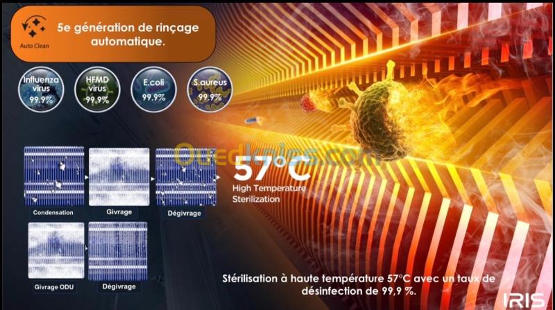 CLIMATISEUR IRIS SUPER AZAO SMART TROPICAL 12000 BTU T3 INVERTER 2026 4