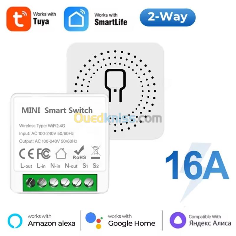 Mini switch Tuya 16A