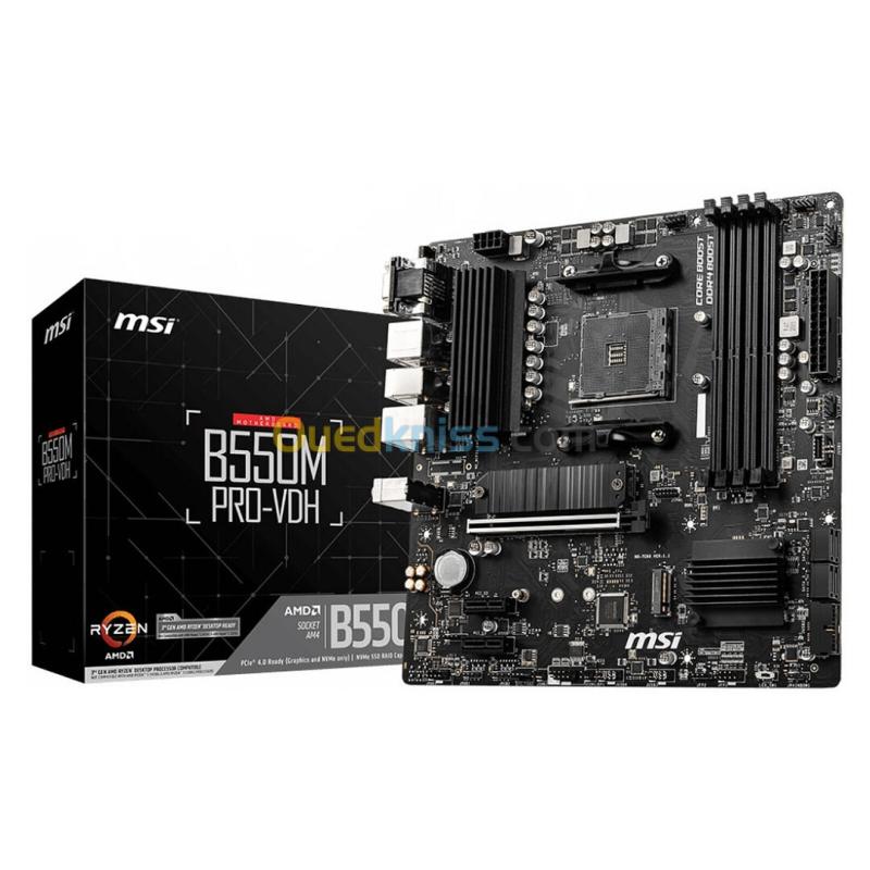 CARTE MERE MSI B550 MPRO VDH