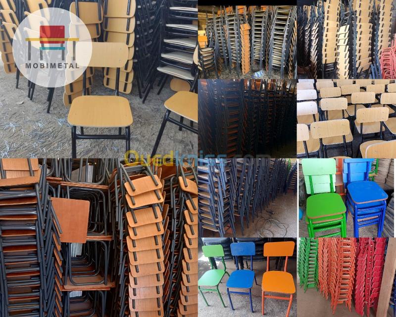   صناعة الطاولات والكراسي المدرسية 