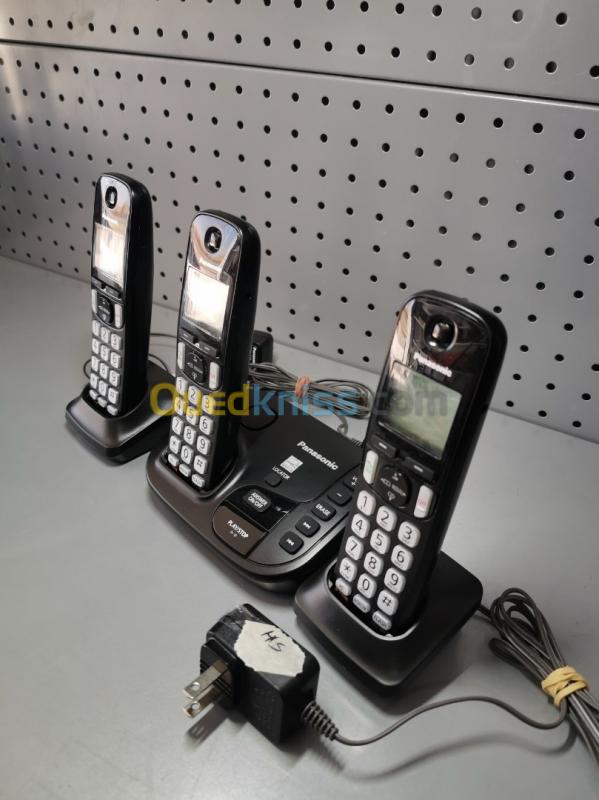 Panasonic Téléphone fixe sans fil Panasonic KX-TG1711TUB - LCD - NOIR -  Béjaïa Algeria
