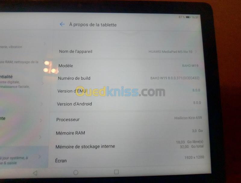 HUAWEI Mediapad M5 Wi-FI  32GB 9
