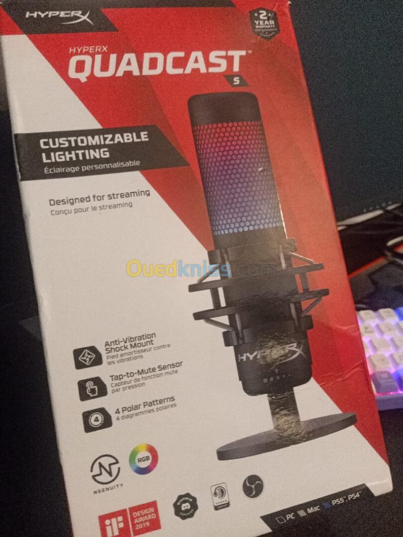 Microphone HyperX QuadCast S 4