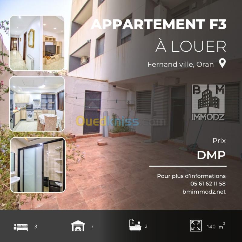 Location Appartement F4 Oran Bir el djir