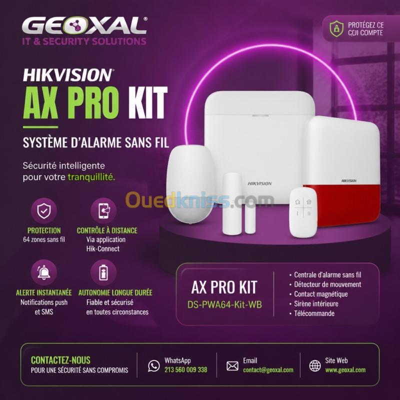 Alarme Hikvision (anti-intrusion)