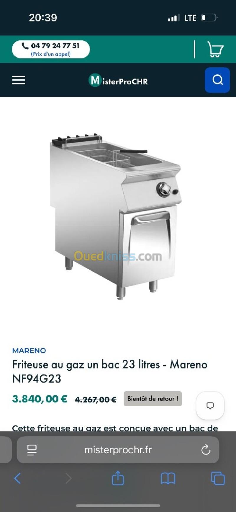 Friteuse marego made in Italie 3
