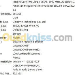 PC Gamer & Workstation Haut de Gamme(Ultra 7 265KF & RTX 5060 ti 8 Go) 6