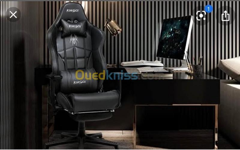 Kirogi Chaise Gaming Ergonomique, Chaises de Jeu réglables avec  Repose-Pieds - Prix en Algérie