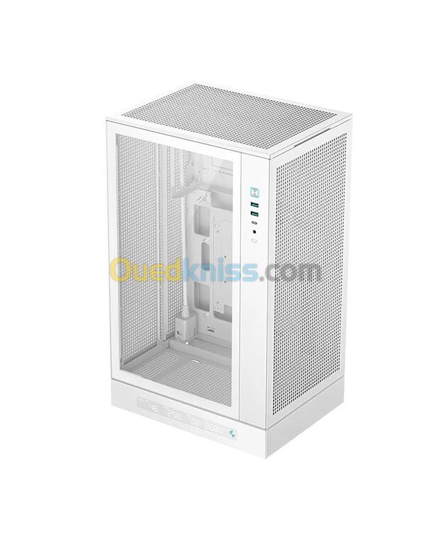 Boitier DeepCool - CH270 DIGITAL BLANC