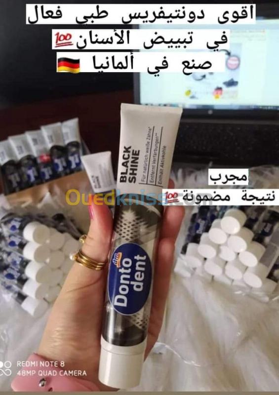  Dentifrice DONTO DENT Black Shine (made in Germany )