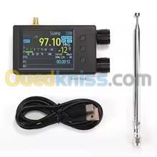 Mini récepteur radio portable TEF6686 pleine bande FM/LW/MW/SW avec écran tactile résistif de 2,4" 7