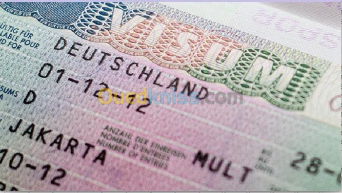  Traitement d dossier visa Allemagne disponible 