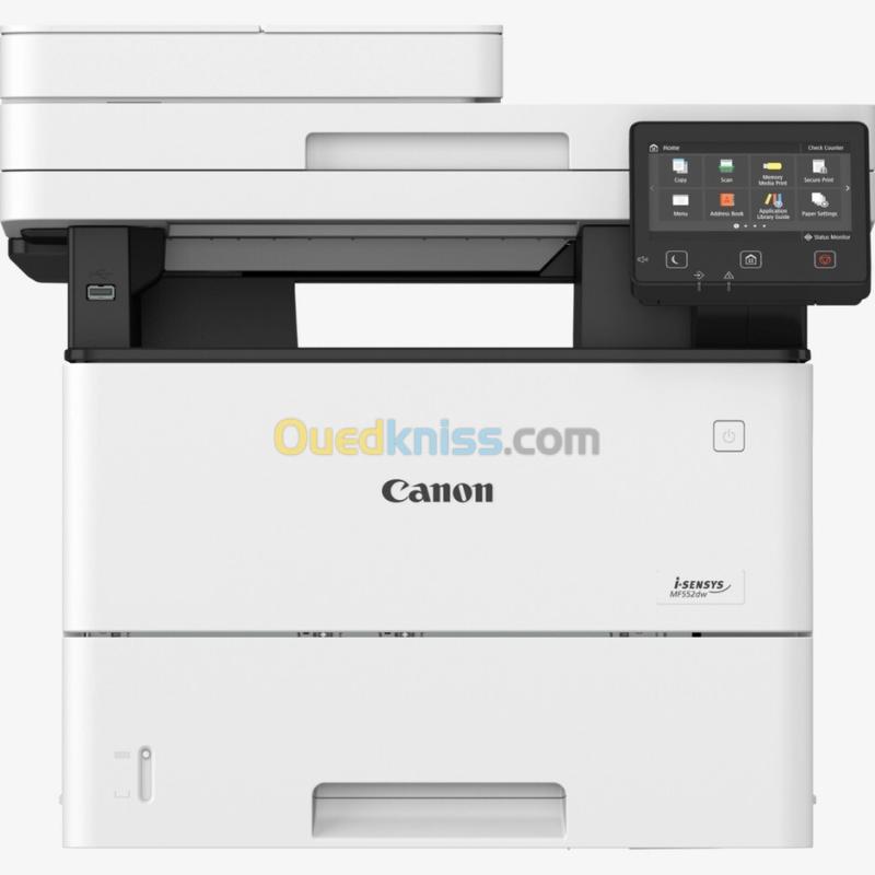 IMPRIMANTE CANON MF552DW I-SENSYS MULTIFONCTION LASER MONOCHROME 43PPM A4 WIFI RESEAUX RECTO VERSO