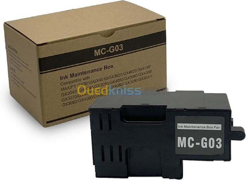 Cartouche de Maintenance Canon MC-G03 5794C001 pour Imprimante MAXIFY