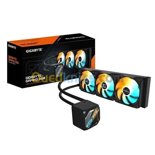 Watercooling Gigabyte GME 360I 360mm ARGB Refroidissement Liquide Haute Performance CPU Intel AMD AM5 LGA1700 Ultra Silencieux RGB Gaming Puissant 3