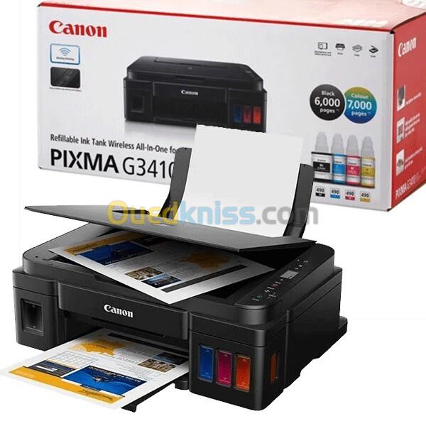 IMPRIMANTE JET DENCRE CANON PIXMA G3410 MULTIFONCTION AVEC WIFI