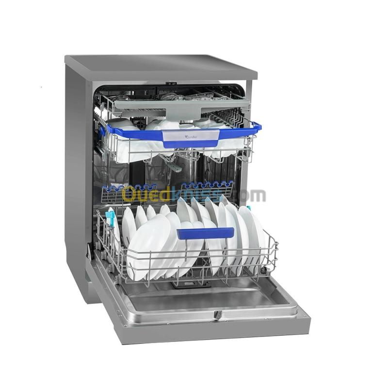 LAVE VAISSELLE CONDOR LUXA INOX 16 COUVERTS 9 PROGRAMME 3