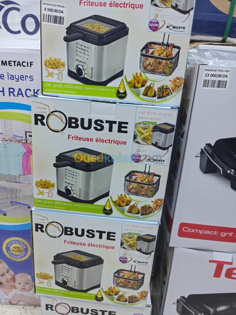 Friteuse Électrique ROBUSTE 1.5L (900W) 3