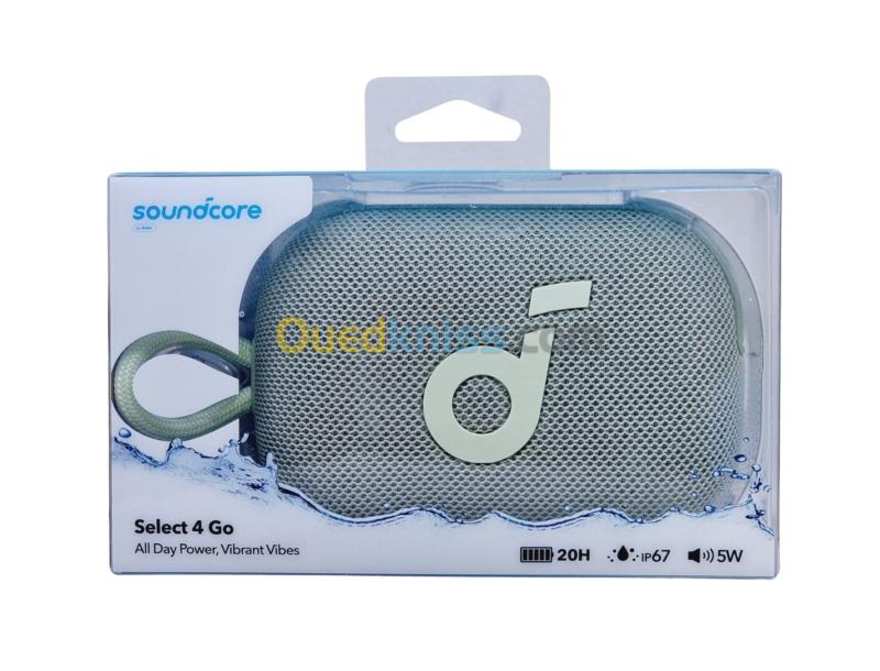 Baffle Anker Soundcore Select 4 Go Enceinte Bluetooth, 20h, IP67, Flottante, Son Puissant de 5W 6
