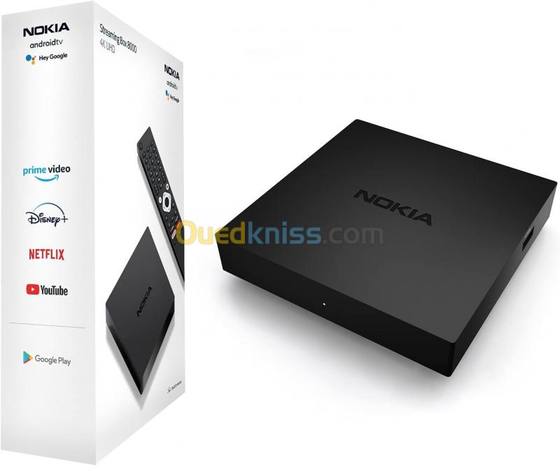 Nokia Streaming Box 8000 4K UHD HDR - Android TV Smart Box