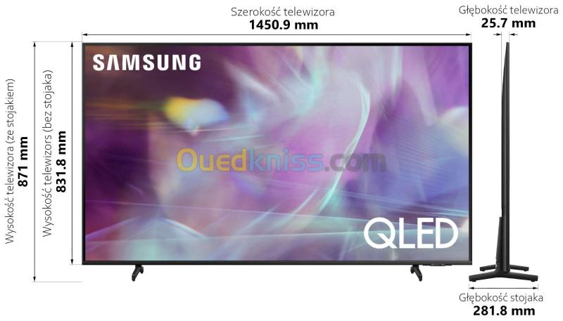  Samsung QE65Q65AAU QLED Smart TV 4K UHD ► QLED ► 2021 ► 65” Q65A