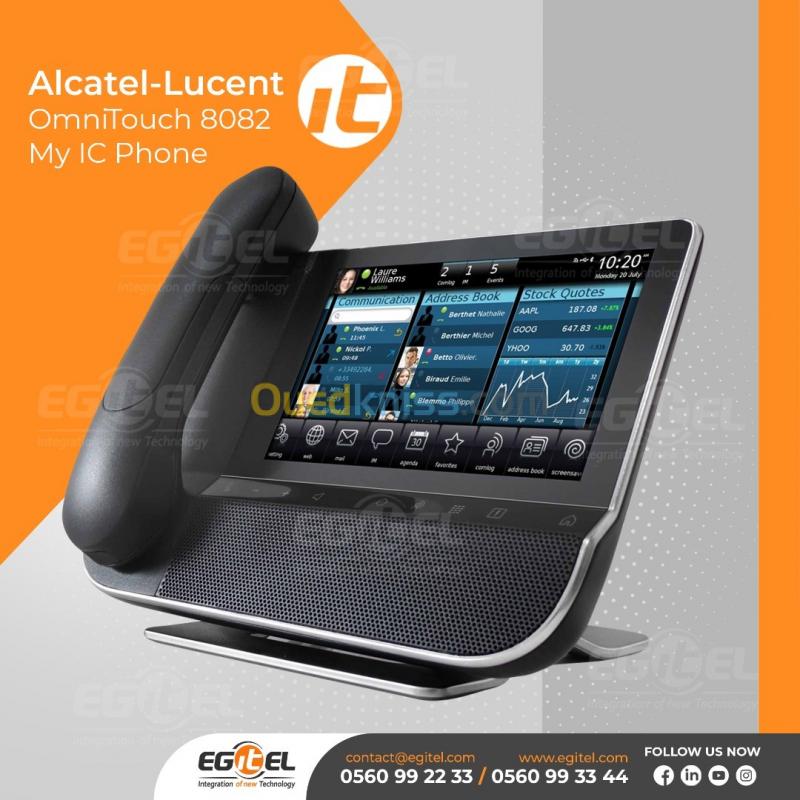  alcatel Alcatel-Lucent OmniTouch 8082 My IC Phone