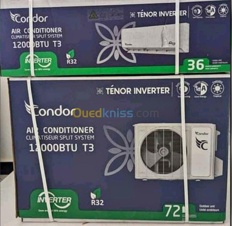 CONDOR 12000 BTU TROPICAL INVERTER Alger Douera - Ouedkniss.com - Algérie