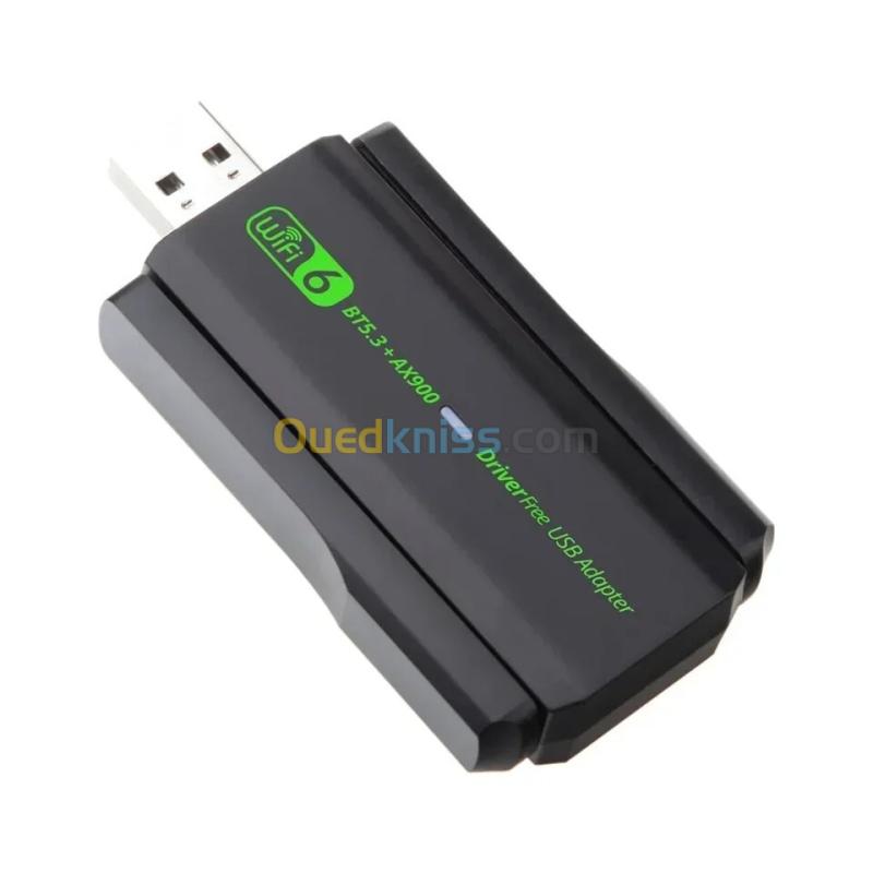 Cle WIFI 6 USB3.0 AX900 avec BT5.3, 2.4+5G, dual band, pour PC portable, sans driver 2