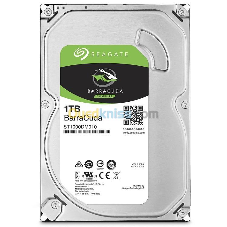  HDD INT 3.5 SEAGATE BARRACUDA 1TO