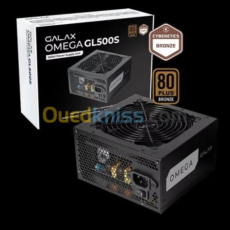 ALIMENTATION GALAX OMEGA GL500S 500W 80 PLUS BRONZE