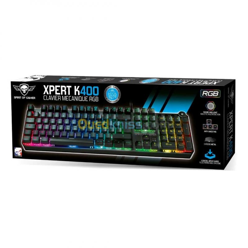  SPIRIT OF GAMER XPERT K400 MECHANICAL KEYBOARD RGB