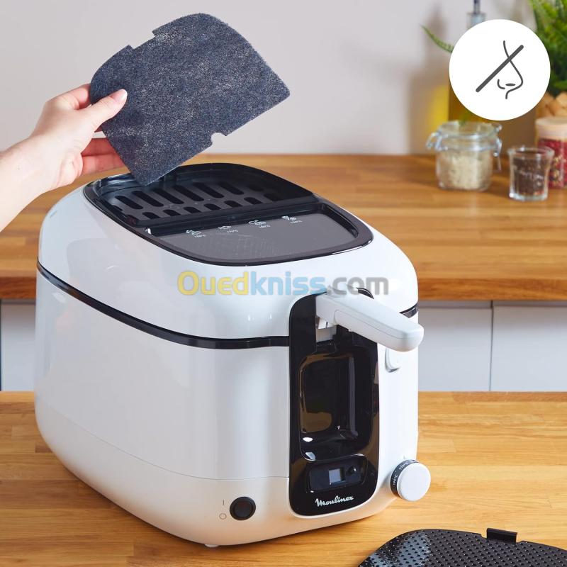 FRITEUSE MOULINEX SUPER UNO 1800W BLANC  AM314010 7